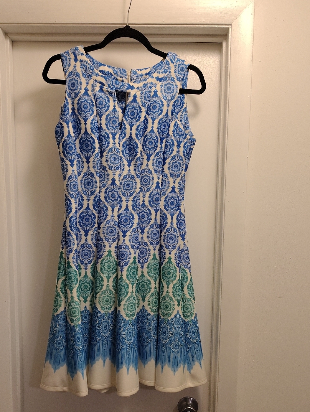 Danny and Nichole New York fit and flair dress